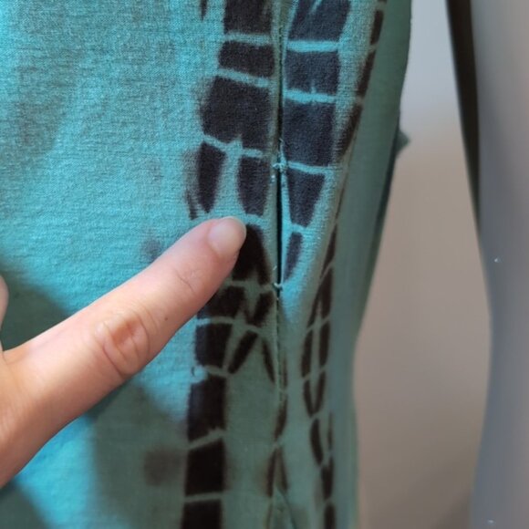 Today's Designer Tie Dye Midi Dress Sleeveless Beach Long Lagenlook Summer - Picture 13 of 16